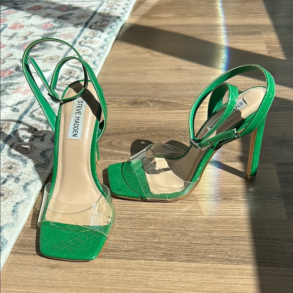 Steve Madden Green Women's Heels